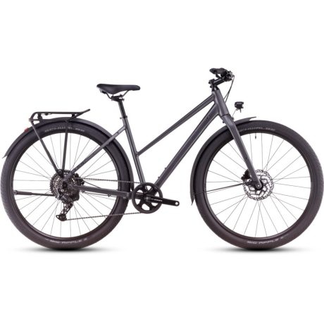 Cube Hyde ONE FE női fitness kerékpár - graphite'n'black