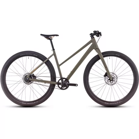 Cube Hyde Pro női fitness kerékpár - dustyolive'n'gold
