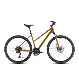   Cube Nature Pro női cross trekking kerékpár - willowgreen'n'black
