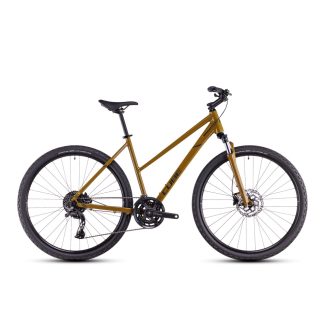   Cube Nature Pro női cross trekking kerékpár - willowgreen'n'black