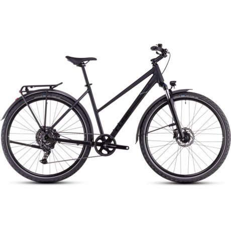 Cube Nature ONE Allroad női cross trekking kerékpár - black'n'black