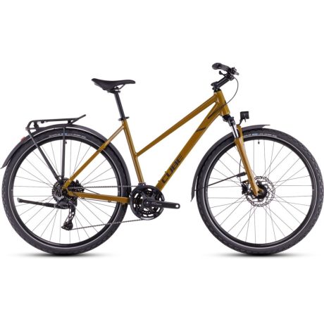 Cube Nature Pro Allroad női cross trekking kerékpár - willowgreen'n'black