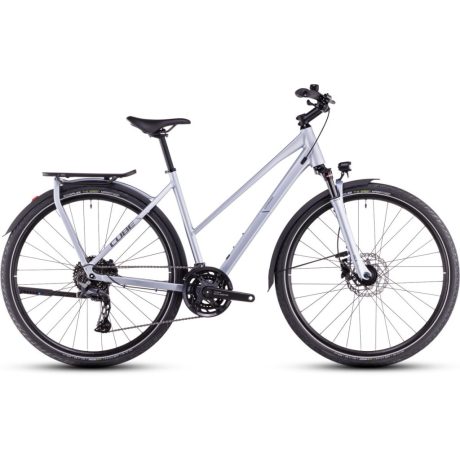 Cube Kathmandu Pro női túratrekking kerékpár - silverblue'n'grey