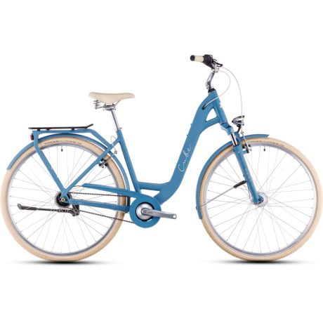 Cube Ella alacsony vázas városi kerékpár - sphereblue'n'creme
