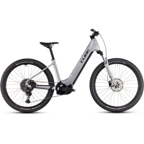 Cube Reaction Hybrid One 800 női MTB 27,5" e-bike - silver'n'black
