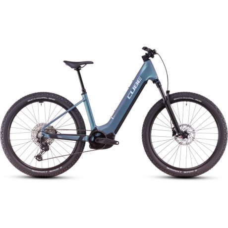 Cube Reaction Hybrid Pro 600 női MTB 27,5” e-bike - smaragdgrey'n'prism
