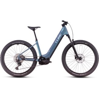   Cube Reaction Hybrid Pro 800 alacsony vázas MTB 27,5” e-bike - smaragdgrey'n'prism