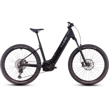 Cube Reaction Hybrid Race 800 Allroad alacsony vázas MTB 27,5” e-bike - black'n'metal