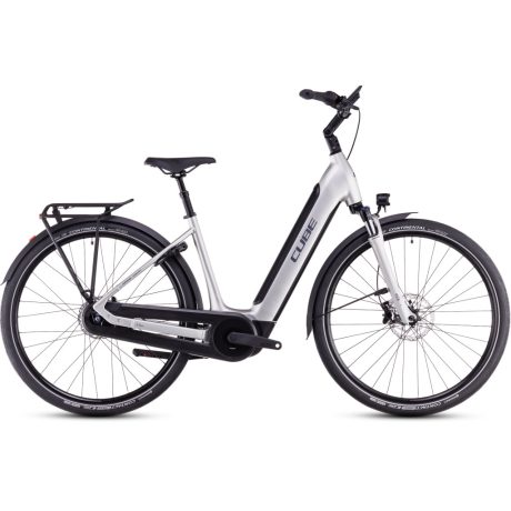 Cube Supreme RT Hybrid Comfort EXC 625 26" city e-bike - sleekgrey'n'lunar