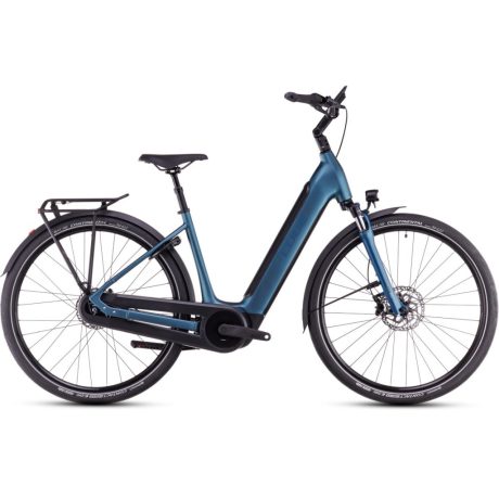 Cube Supreme RT Hybrid Comfort EXC 500 28" city e-bike - blue'n'black