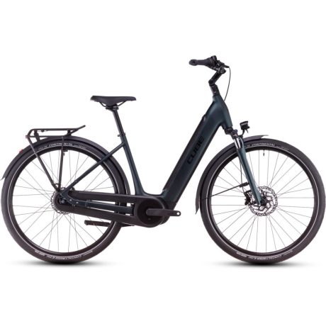 Cube Supreme RT Hybrid Comfort EX 500 28" city e-bike - viridian'n'black