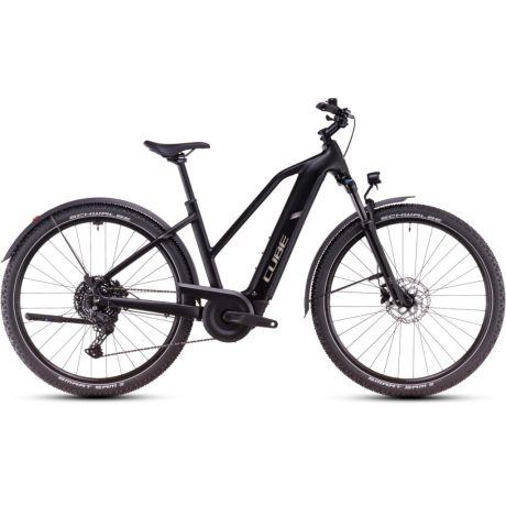 Cube Nuride Hybrid Pro 600 Allroad női MTB/ATB e-bike - black'n'bronze
