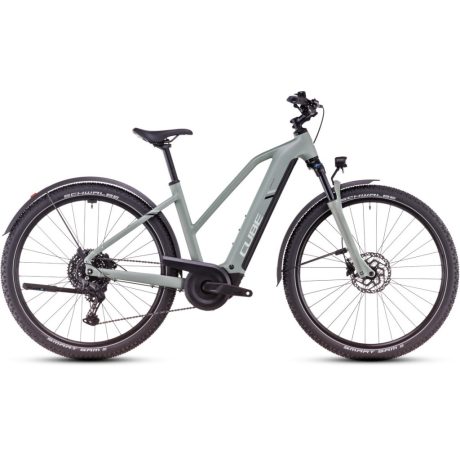 Cube Nuride Hybrid Pro 800 Allroad női MTB/ATB e-bike - pistachio'n'stonegrey