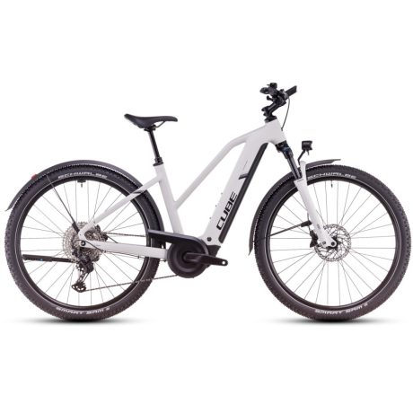 Cube Nuride Hybrid EXC Allroad női MTB/ATB e-bike - cotton'n'silver