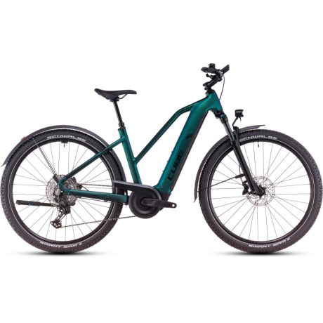 Cube Nuride Hybrid EXC Allroad női MTB/ATB e-bike - goblin'n'black