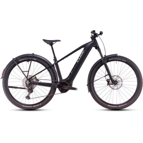 Cube Reaction Hybrid Race 800 Allroad MTB 29” e-bike - black'n'metal