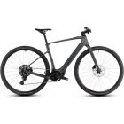 Cube Nulane Hybrid C:62 Race 400X fitness e-bike - sagebrushgreen'n'prism