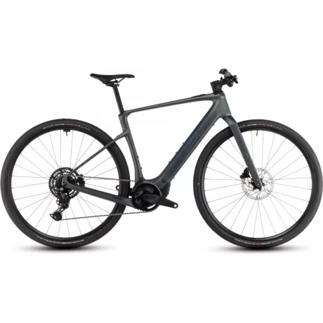 Cube Nulane Hybrid C:62 Race 400X fitness e-bike - sagebrushgreen'n'prism