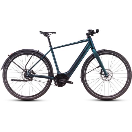 Cube Editor Hybrid SLT FE 400X city e-bike - goblin'n'glossy