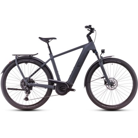 Cube Kathmandu Hybrid ONE túratrekking e-bike - shadowgrey'n'black