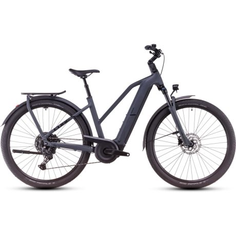 Cube Kathmandu Hybrid ONE női túratrekking e-bike - shadowgrey'n'black
