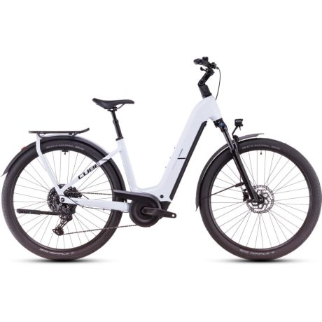 Cube Kathmandu Hybrid ONE alacsony vázas túratrekking e-bike - shadowgrey'n'black