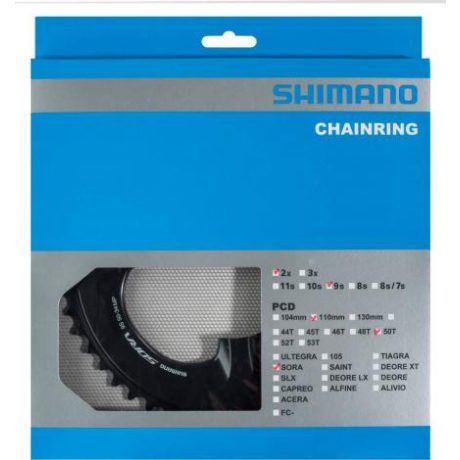 Shimano FCR3000 Sora 2x9 50F lánctányér 4 csavaros