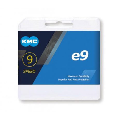 KMC E9 9 speed e-bike 1/2 x 11/128 136L silver 9 sebességes kerékpár lánc 2021