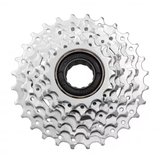 Sunrace MFM206 indexes króm 6 sebességes racsni