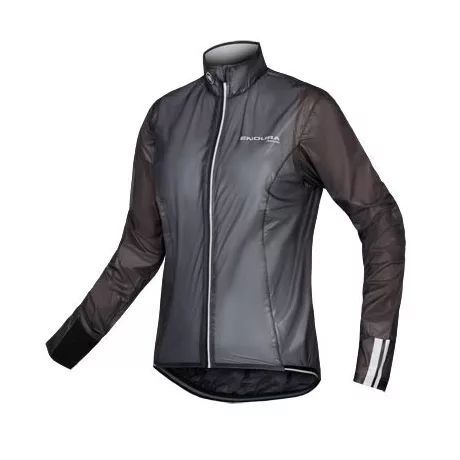 Endura Wms FS260-Pro Adrenaline Race Cape II női kerékpáros esőkabát - Black