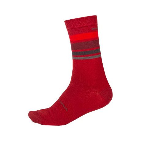 Endura Baabaa Merino Stripe Sock meleg kerékpáros zokni