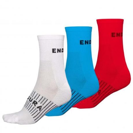 Endura Coolmax® Race Sock 3 pár/csomag kerékpáros zokni