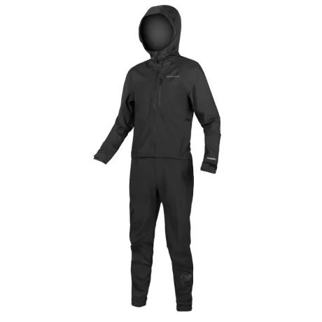 Endura SingleTrack One Piece egyberészes esőkabát - Black