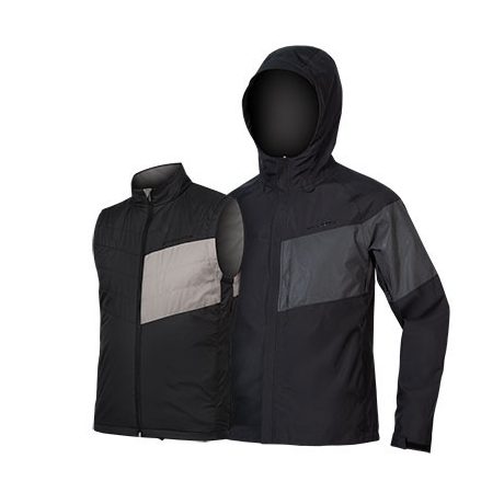 Endura Urban Luminite 3 in 1 Jacket II esőkabát/mellény szett