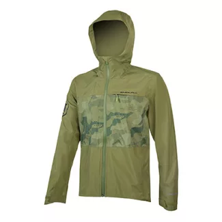   Endura SingleTrack Jacket II férfi kerékpáros esőkabát - Camo