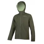Endura Hummvee Waterproof Hooded Jacket esőkabát - Green