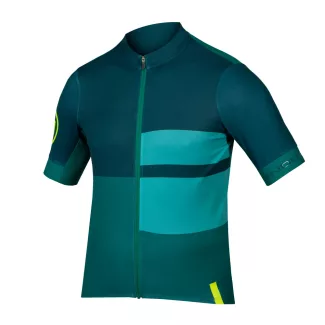 Endura FS260 Print S/S Jersey kerékpáros mez - Green