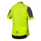 Endura FS260 Print S/S Jersey kerékpáros mez - Yellow/Grey