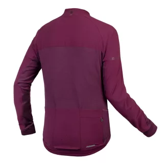 Endura GV500 L/S Jersey kerékpáros mez - Purple