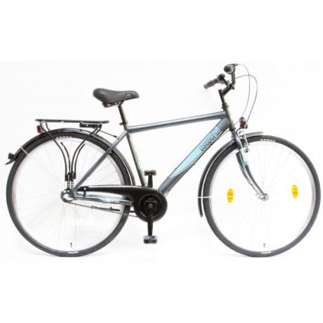 Csepel Budapest 28 N3 grafit férfi városi kerékpár 2022