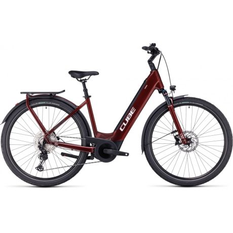 Cube Touring Hybrid EXC 625 alacsony vázas túratrekking e-bike