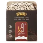 KMC X9 Silver 9 sebességes kerékpár lánc