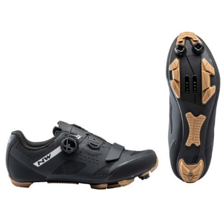 Northwave Razer fekete-méz MTB cipő