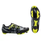 Northwave Rebel 2 fekete-neonsárga MTB cipő