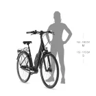 Kellys Estima 10 Black 504 Wh túratrekking e-bike 2022