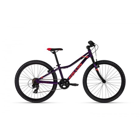Kellys Kiter 30 Purple 11 24" gyermek kerékpár