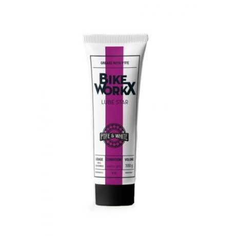 BikeWorkx Lube Star White - LUBEW/100 100 g tubusos teflonos kenőzsír