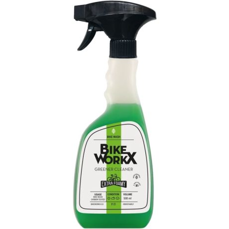 BikeWorkxGreener Cleaner - CYCLOBIKE/500 500 ml tisztítóhab spray