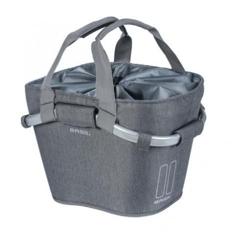 Basil Classic Carry All Front Basket, KF kompatibilis első kosár kormányadapter nélkül