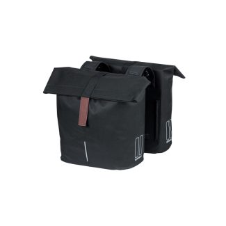 Basil City Double Bag dupla táska/csomagtartótáska